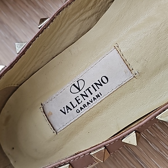 VALENTINO rockstud blallet flat in Patent Leather - Picture 2 of 7